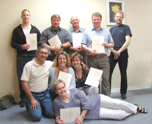 Massageterapeuter Diplomdag maj 2007